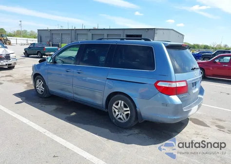 2007 Honda Odyssey Ex-L from USA, damaged, VIN 5FNRL38757B003473